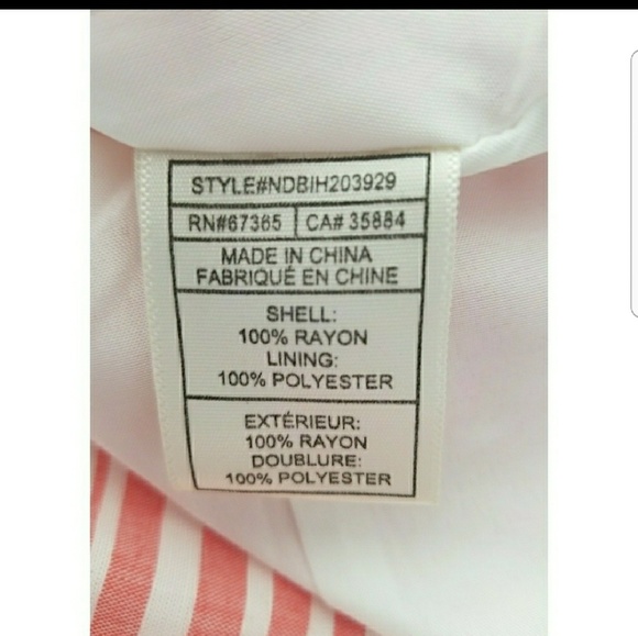 NWT BB DAKOTA Gianna Striped Romper Red/White - Picture 7 of 8